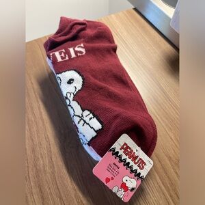 Set of 5 Snoopy Ankle Socks